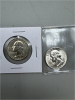 1951/1954 Washington Silver Quarters