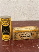 Vintage Calonite Powder w/ Box (Full)