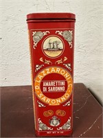 Vintage Amarettini Saronno Cookie Tin