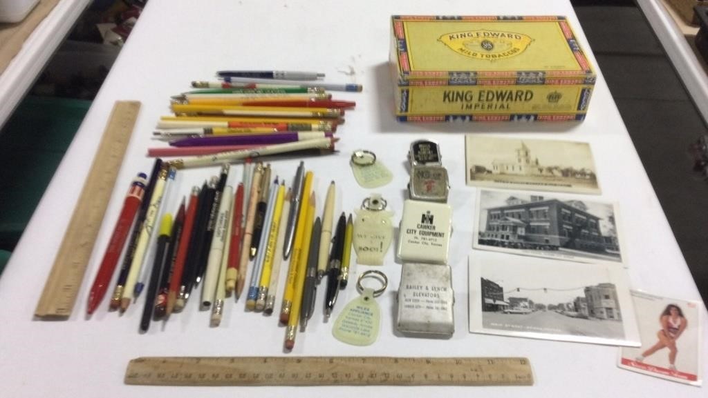 Advertisement pencils/pen & magnets