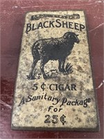 Rare Antique Black Sheep Cigar Tin (246004)