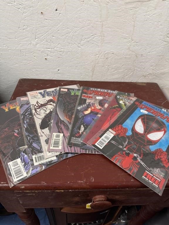 Lot of Seven 2012 & Newer Spider-Man/Venom Comics