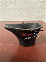 Vintage Miniature Cast Iron Coal Ash Scuttle