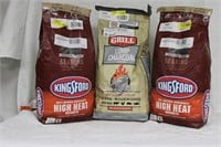 LOT of 3 bags of Charcoal