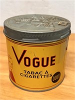 1960's Vogue Mild Tobacco Tin