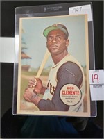 Roberto Clemente Topps pin up poster 1967