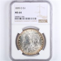 1884-O Morgan Dollar NGC MS64