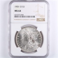 1901-O Morgan Dollar NGC MS64