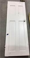Wooden door - solid - 75x26