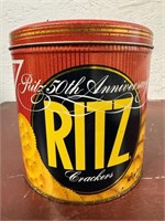 1984 50th Anniversary Ritz Crackers Tin