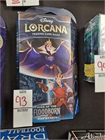 Disney Lorcana trading card game.  Rise of the