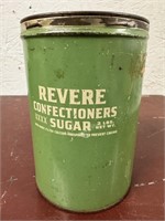 Vintage/Antique Revere Confectioners Sugar Tin