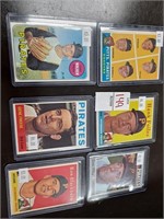 Vintage Topps 50s 60s Pirates baseball cards