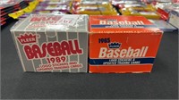 Fleer Baseball 1985 & 1989 Update Trading Cards