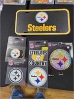 Steelers Decals &license plate