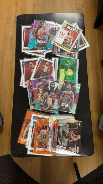 Lot of UFC Trading Cards