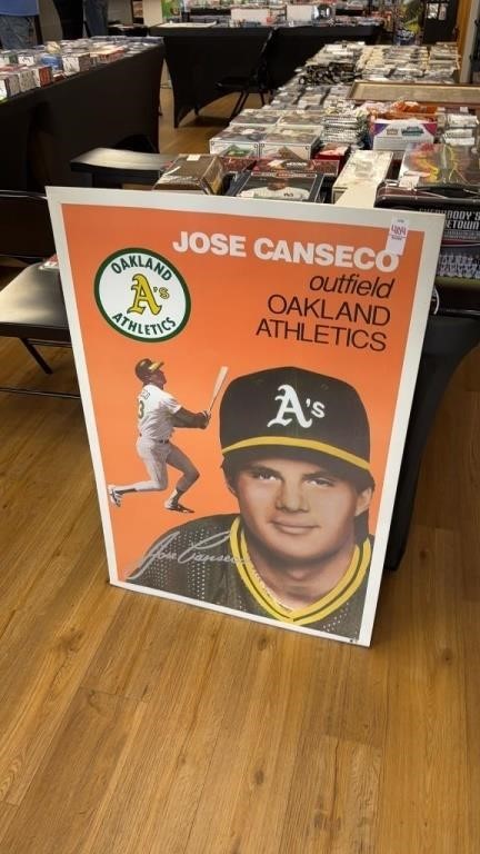 Large Jose Canseco MLB Poster