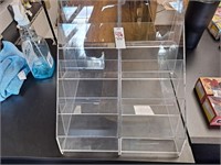 2 - 5 tier plastic display rack
