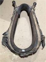 Horse Collar with Hames attached
