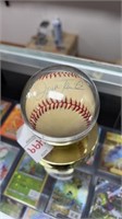 Danny Tartabull Autographed Baseball with Case