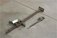 Pipe Wrench, Bumper Jack