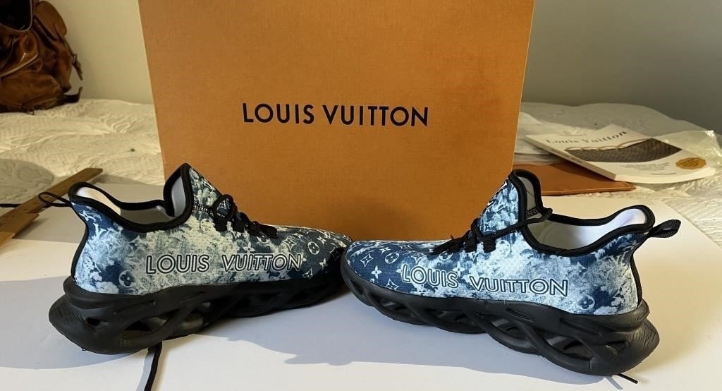 Louis Vuitton Blue Sneakers #2