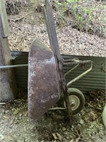 Old Wheel Barrow with a new tire and
