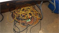 Pile of Extention Cords
