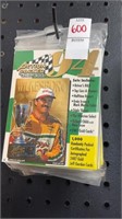 Action packed Wilkesboro racing cards x5