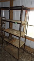 5-Shelf Metal Shelf
