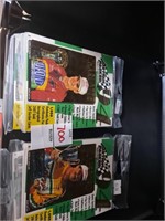 94 action-packed Racing cards lot of four
