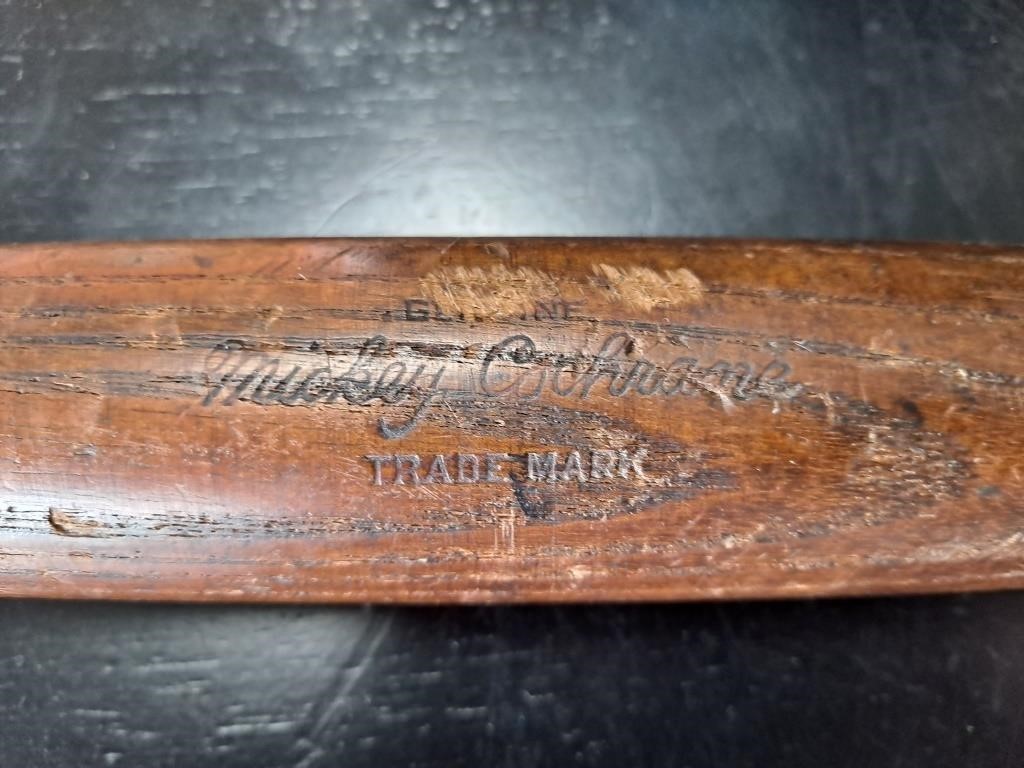 Vintage Mickey Cochran Louisville Slugger bat