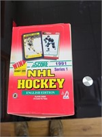 Score NHL HOCKEY English edition players cards