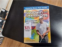2023 Goodwin champion golf cards ,Upper Deck,