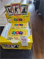 Laffs Tv trading cards, 32 packs in box