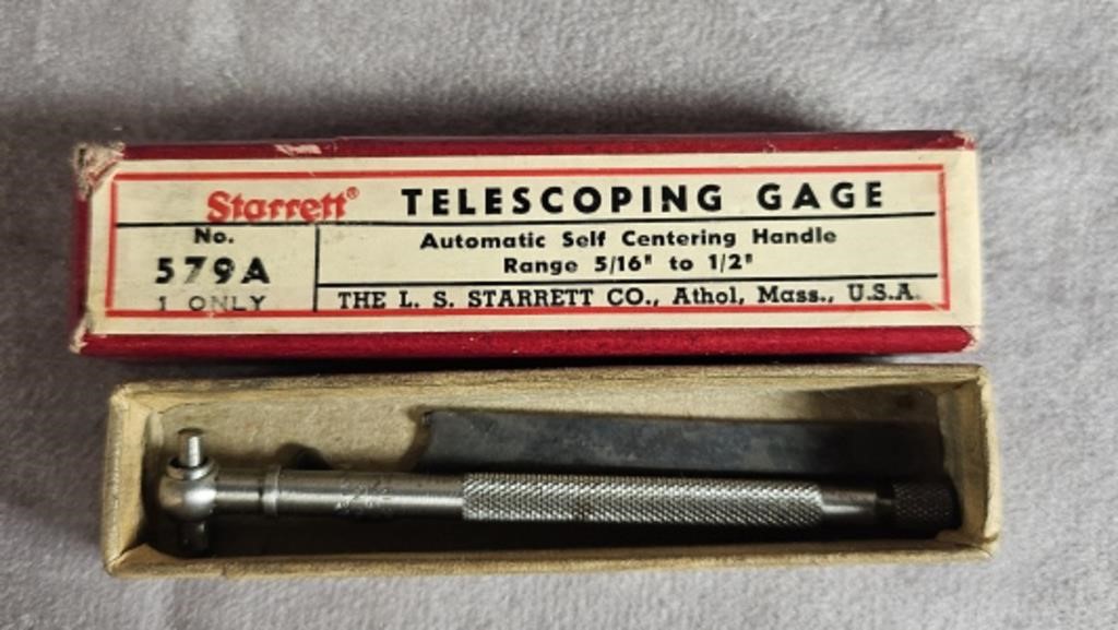 VINTAGE STARRETT TELESCOPING GAGE NO. 579A