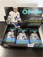 21-22 O PEE CHEE NHL HOCKEY  7 SEALED PACKS