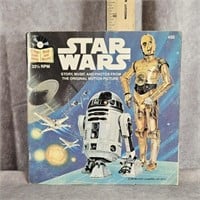 STAR WARS BOOK AND RECORD