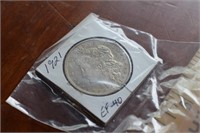 1921 Silver Dollar