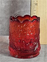 RUBY RED TOOTHPICK HOLDER