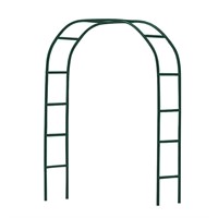 Newsmarts 7.9Ft Metal Garden Arch Army Green Gard