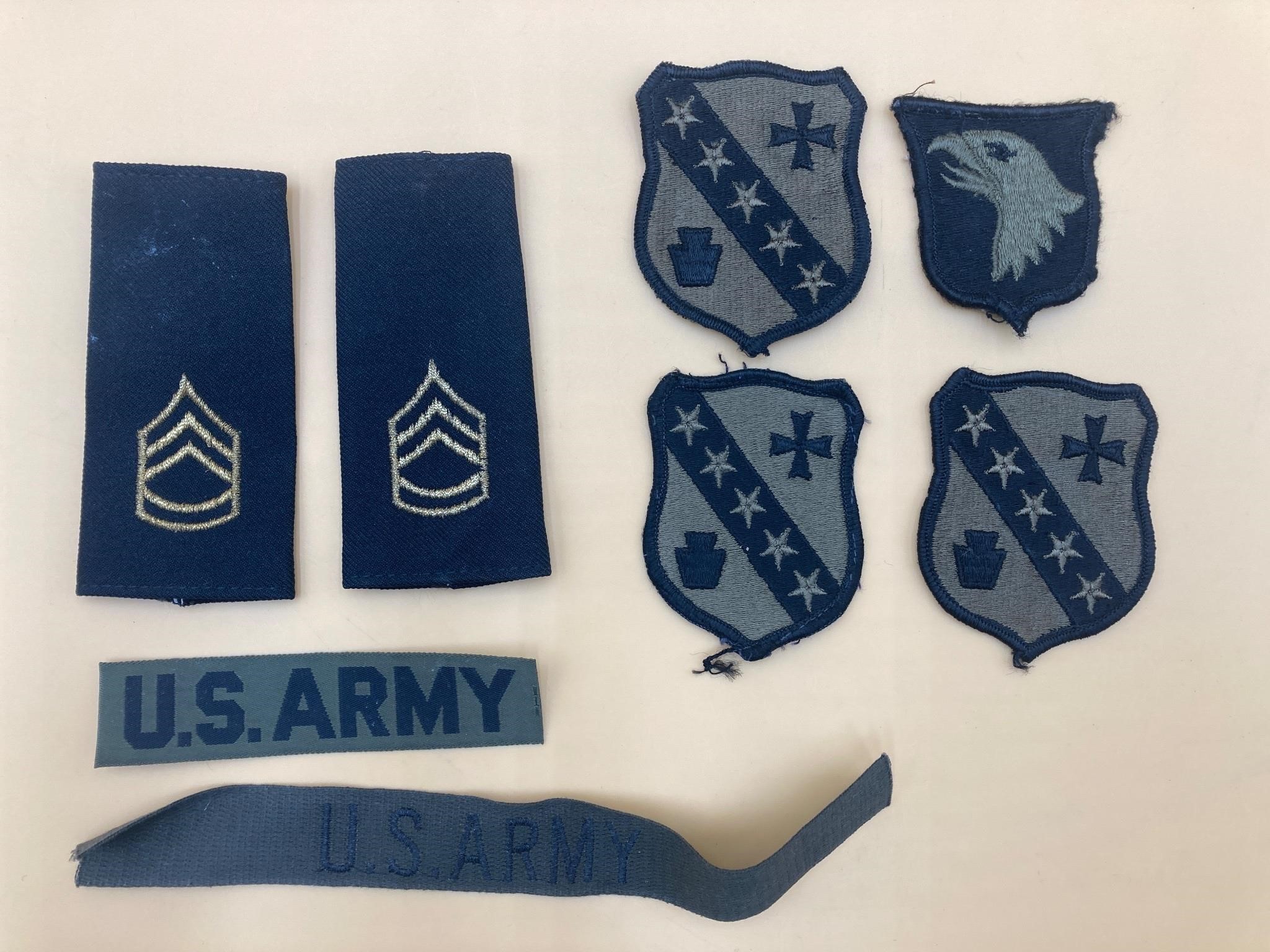 Set Of United State Army Patches