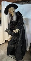 Motion Activated Witch Décor 71"