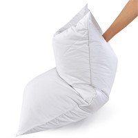Three Geese White Goose Feather Bed Pillows Queen