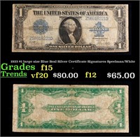 1923 $1 large size Blue Seal Silver Certificate Gr