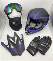 Motocross helmet unisex