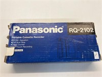 Panasonic Portable Cassette Recorder