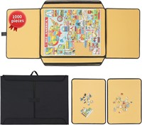 KROFEM 1000 Pieces Portable Jigsaw Puzzle Board,