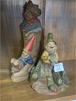 Tom Clark Gnome Cowboy Boot and Pickles (nose is