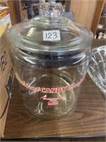 Lg- Piedmont Candy Jar- Reproduction- 14"